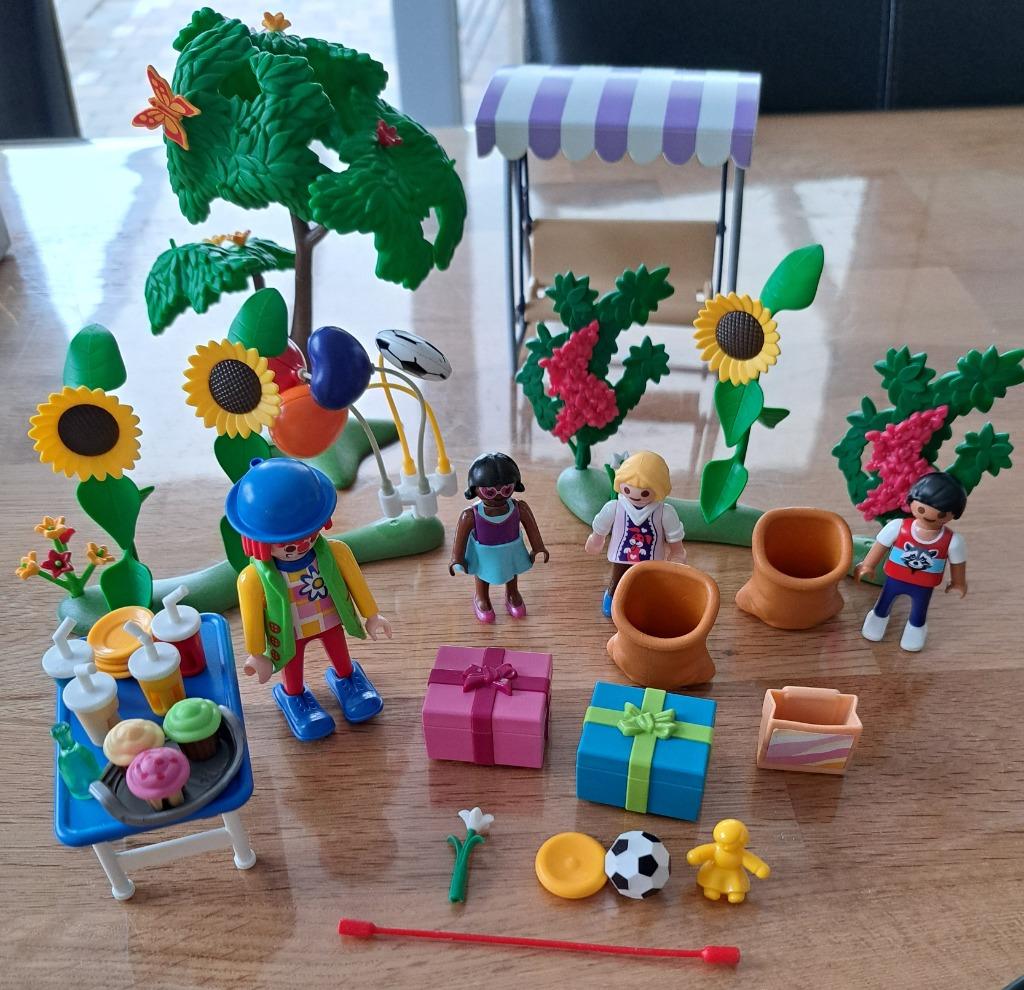 Playmobil Kinderfeestje met clown 70212, Ophalen of Verzenden, Gebruikt, Los Playmobil