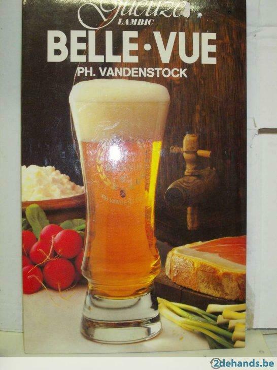 Beersign.Reclame .Gueuze.Kriek .Bellevue.Lambic, Ophalen of Verzenden, Gebruikt, Reclamebord, Plaat of Schild, Overige merken
