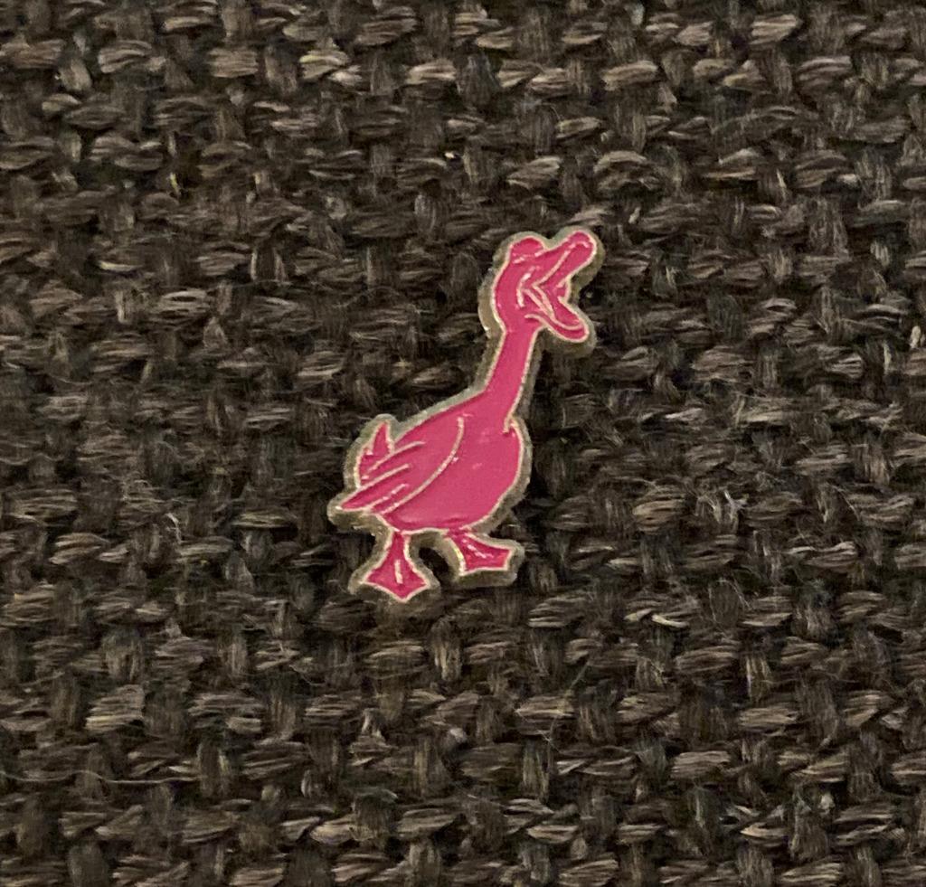PIN - DUCK - EEND - CANARD - GANS - OIE - GOOSE, Verzenden, Gebruikt, Dier of Natuur, Speldje of Pin