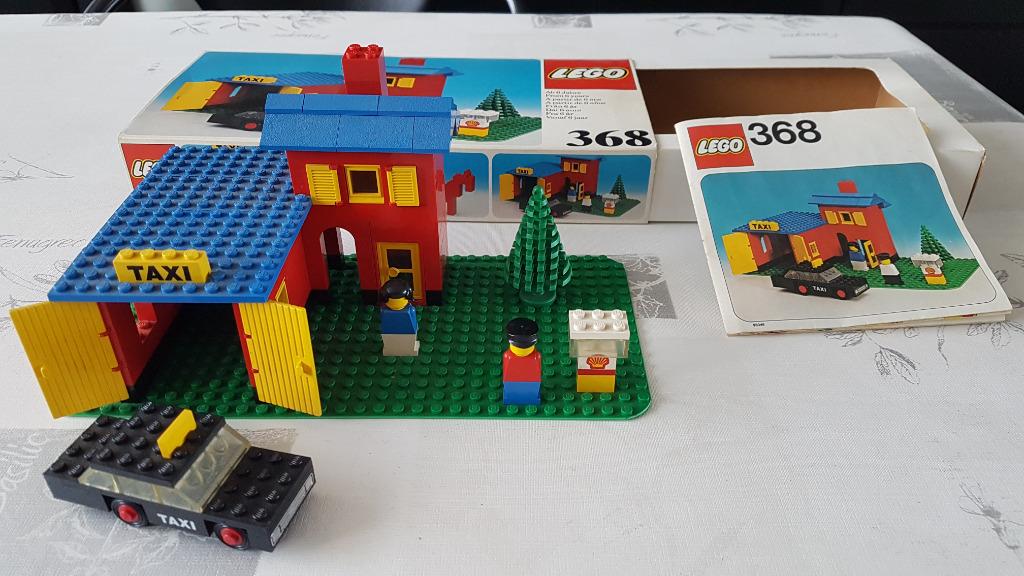 LEGOLAND 368 Taxi Garage - 1976, Ophalen of Verzenden, Gebruikt, Complete set, Lego