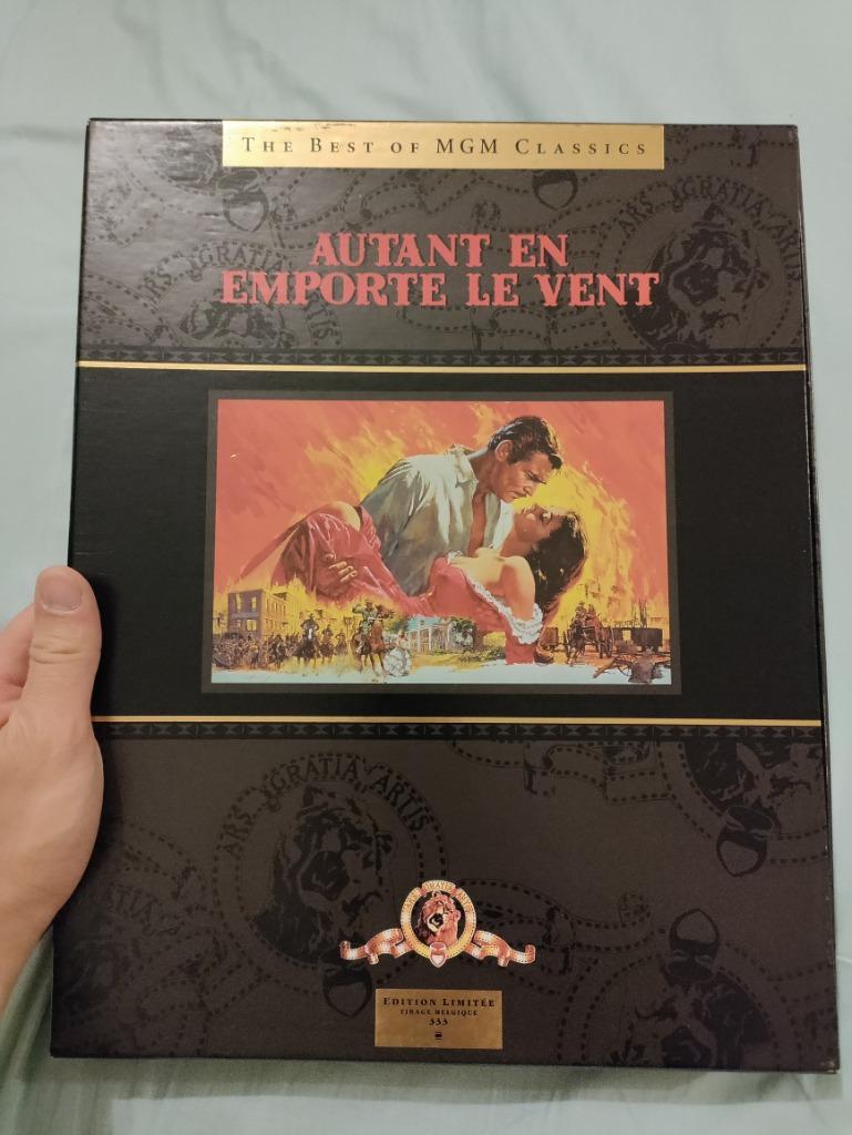 VHS Autant en Emporte le Vent édition limitée à 333., Tous les âges, Enlèvement ou Envoi, Comme neuf, Drame