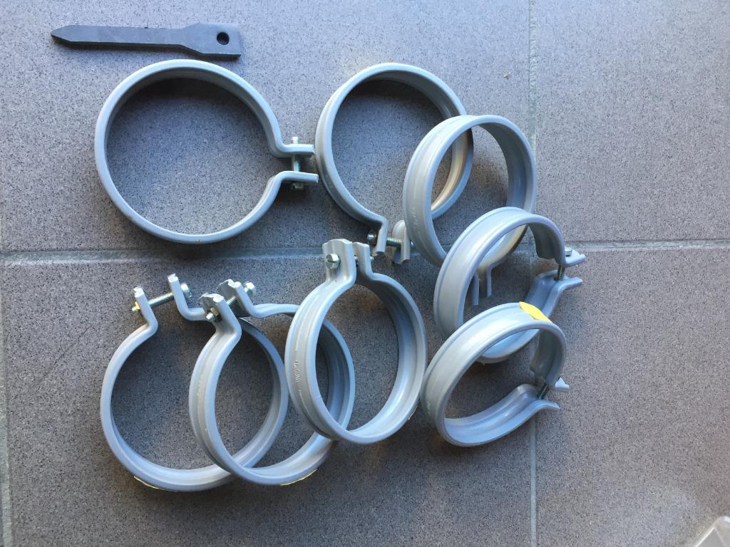 bevestigingsbeugels afvoer, Afvoer, Nieuw, Ophalen of Verzenden, PVC