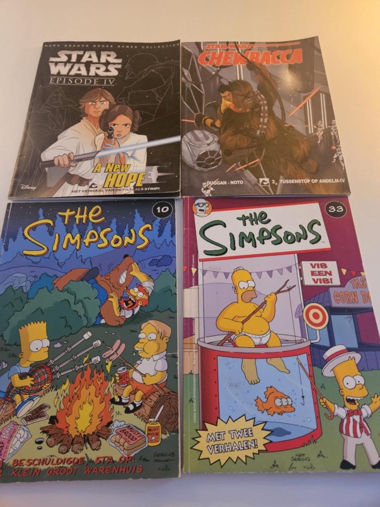 Simpsons en Star Wars strips, Enlèvement