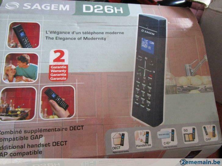 Téléphone Sagem, Neuf