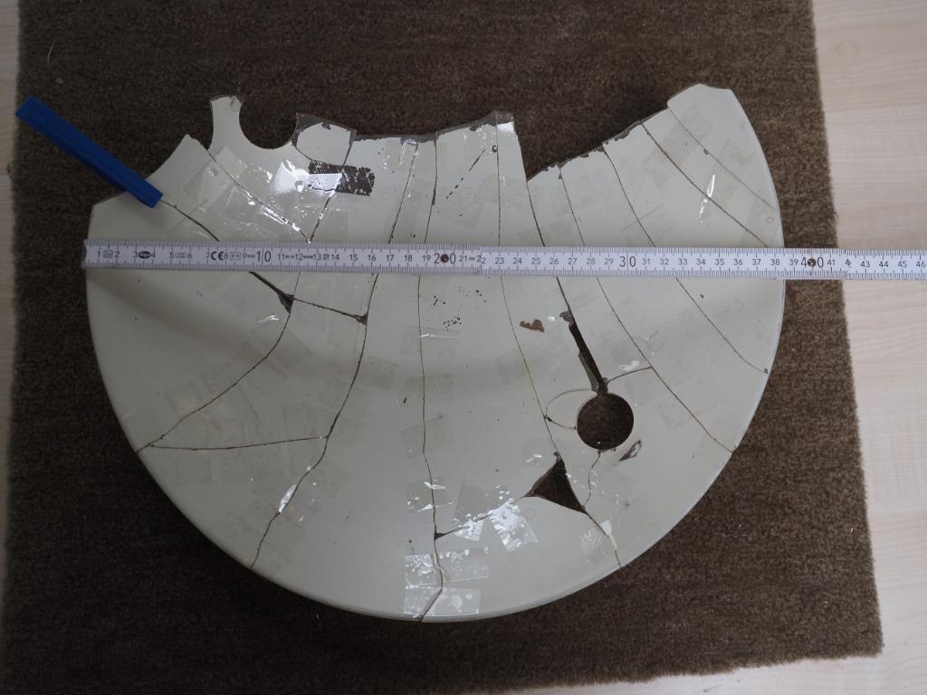 Lampe de sol, Comme neuf, Verre, Modern, 150 à 200 cm