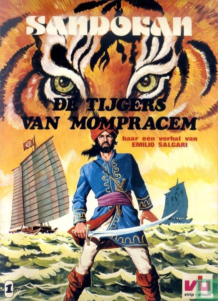 Sandokan - Nr. 1 (1977) Als nieuw! 1e druk!, Eén stripboek, Verzenden, Zo goed als nieuw
