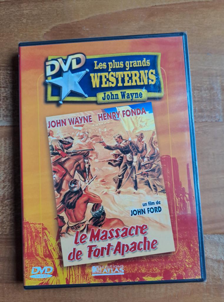 Le massacre de Fort Apache - John Wayne - Henry Fonda, Cd's en Dvd's, Dvd's | Klassiekers, Gebruikt, Actie en Avontuur, 1940 tot 1960