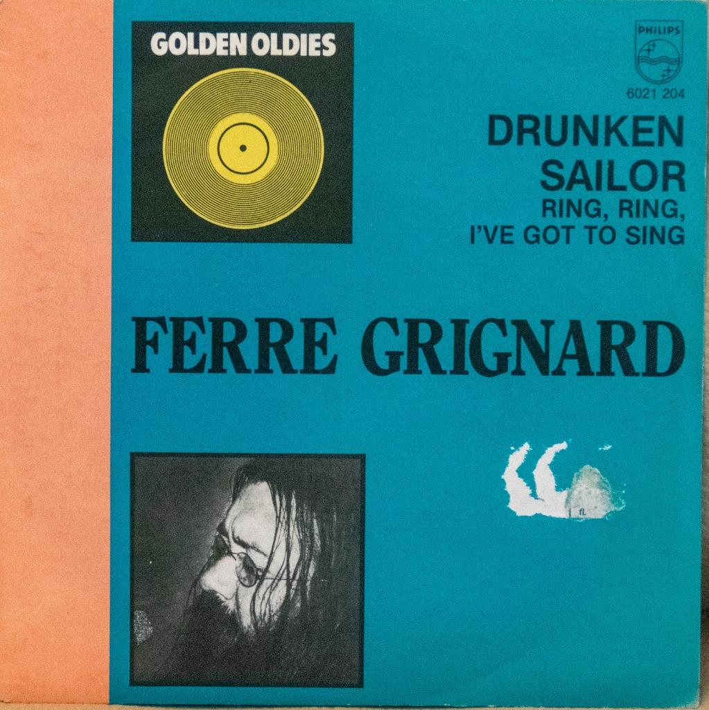single vinyle Ferre Grignard - Drunken Sailor, Enlèvement ou Envoi, Single, Comme neuf, Pop