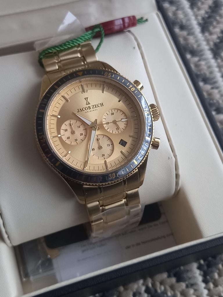 Jacob zech horloge, Handtassen en Accessoires, Horloges | Heren, Ophalen of Verzenden, Nieuw