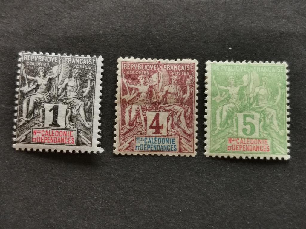 Nieuw Caledonie 1892 - Franse kolonie *, Ophalen of Verzenden, Postfris