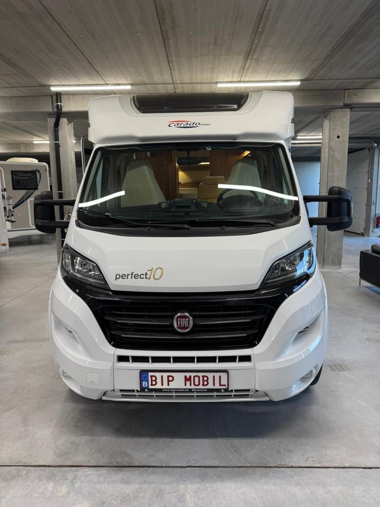 Carado T 449 perfect 10, Caravans en Kamperen, Mobilhomes, Fiat, 7 tot 8 meter, Half-integraal, Tot en met 4