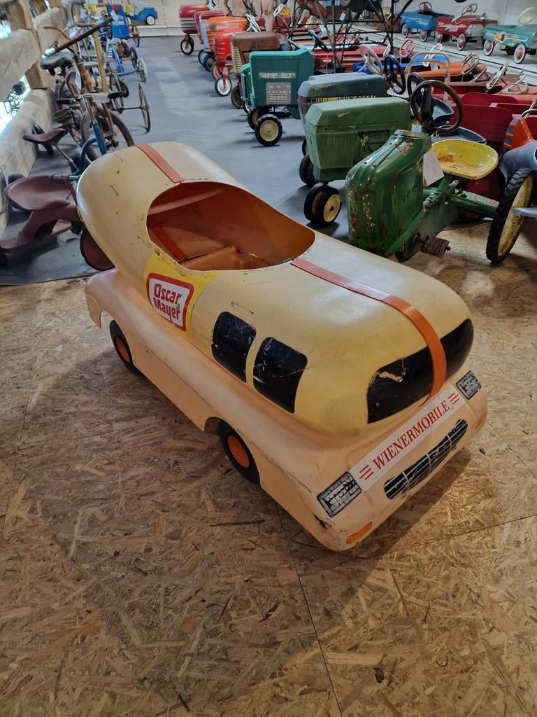 Wienermobile  trapauto  usa, Ophalen