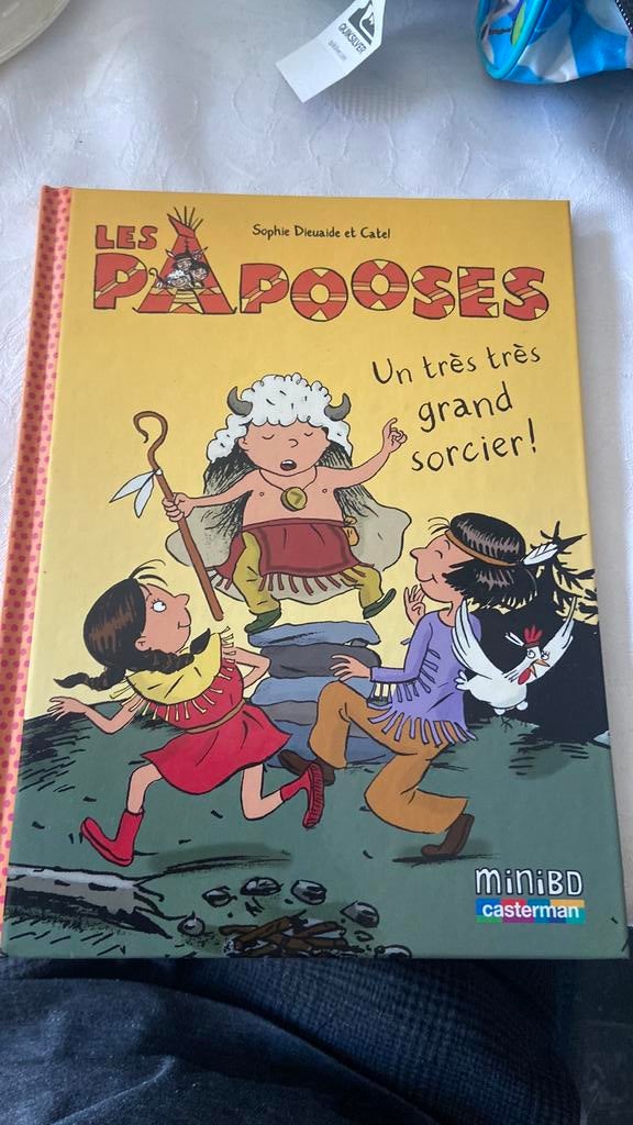 Un très très grand sorcier! , Les Papooses, Fictie algemeen, Jean-Luc Ruault, Ophalen of Verzenden, Zo goed als nieuw