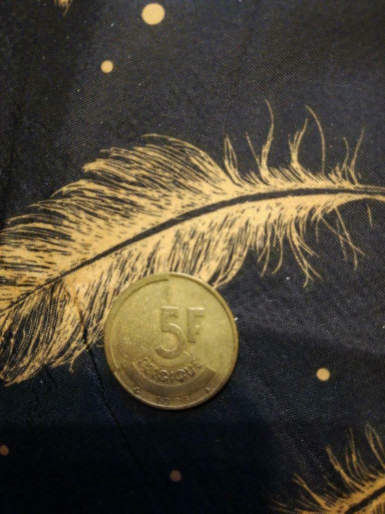 Pièce de 5 francs belges. 1986., Ophalen of Verzenden