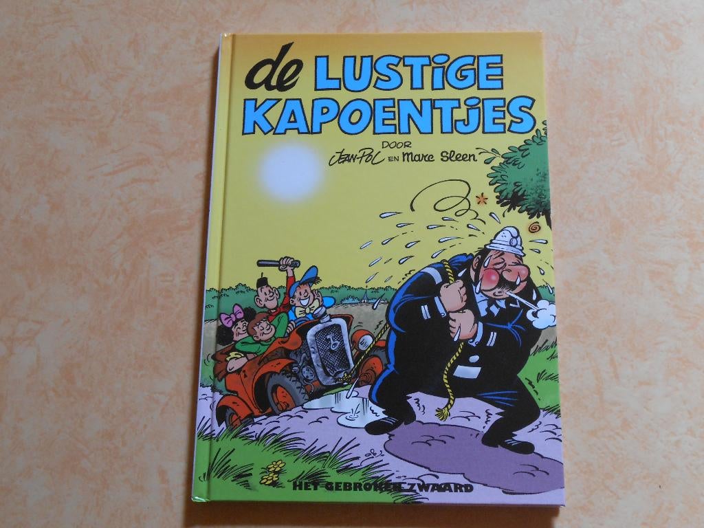 De Lustige Kapoentjes Het Gebroken Zwaard. 2010 1 ste druk., Jean-Pol, Eén stripboek, Nieuw, Ophalen of Verzenden