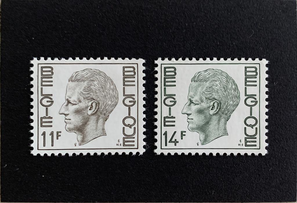 1976 obp 1822-23 **, Envoi, Non oblitéré