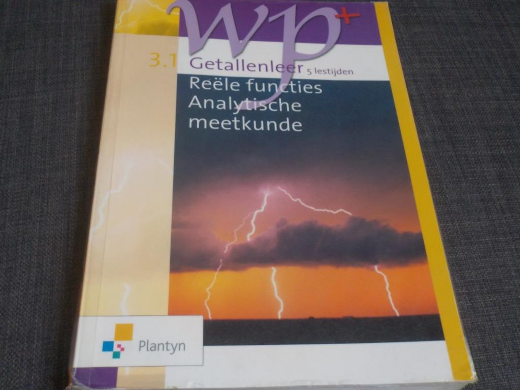 WP+ 3.1 Getallenleer, Boeken, Ophalen of Verzenden, Gelezen, ASO, Wiskunde A