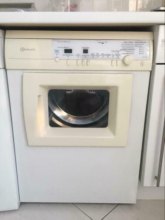 Sèche-linge BAUKNECHT comme neuf, Electroménager, Sèche-linge, Comme neuf, Évacuation d'air, 4 à 6 kg, 85 à 90 cm