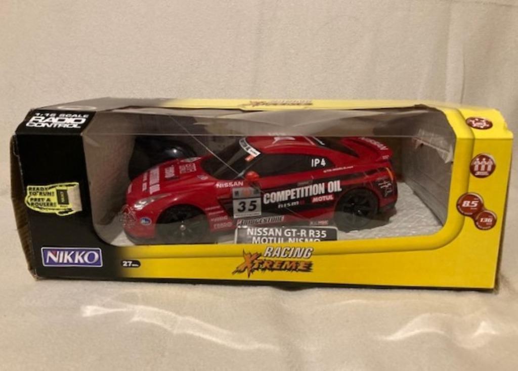 Nikko Racing Xtreme Nissan GT-R R35 RC Car Auto échelle 1:16, Neuf, Enlèvement ou Envoi, Voiture off road, Échelle 1:16