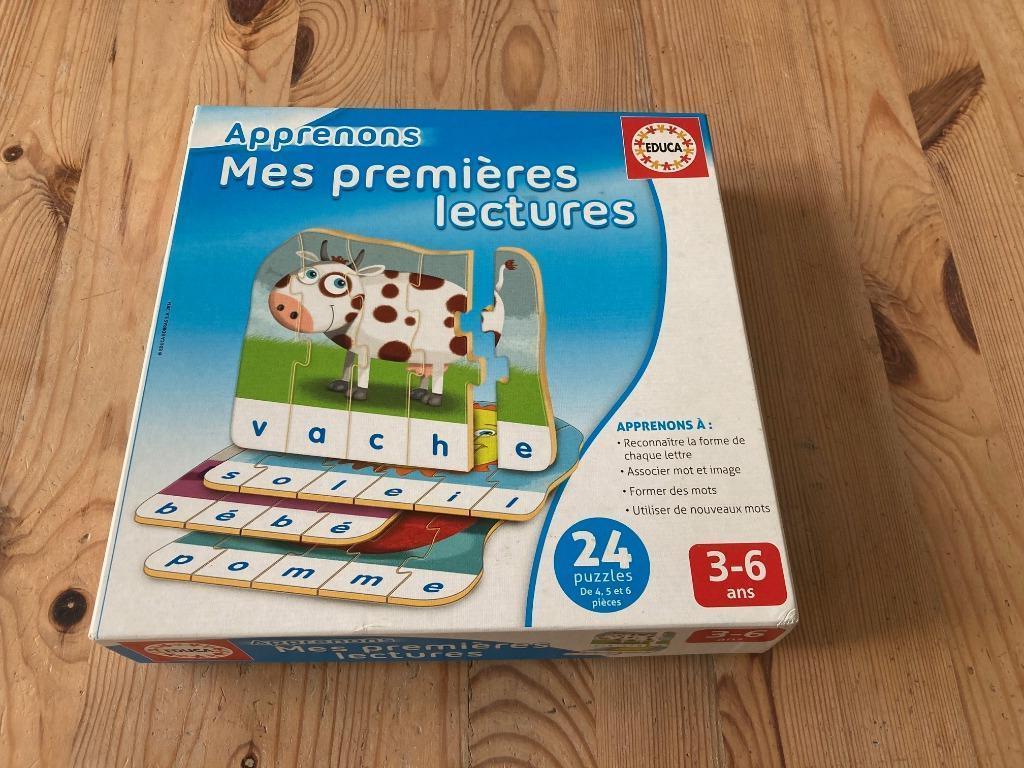 Puzzle - Apprenons, mes premières lectures - EDUCA, Enlèvement ou Envoi, Comme neuf, Puzzles