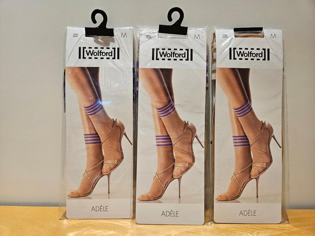Wolford Adèle sokjes - M, Sokken en Kniesokken, Bruin, Nieuw, Ophalen of Verzenden
