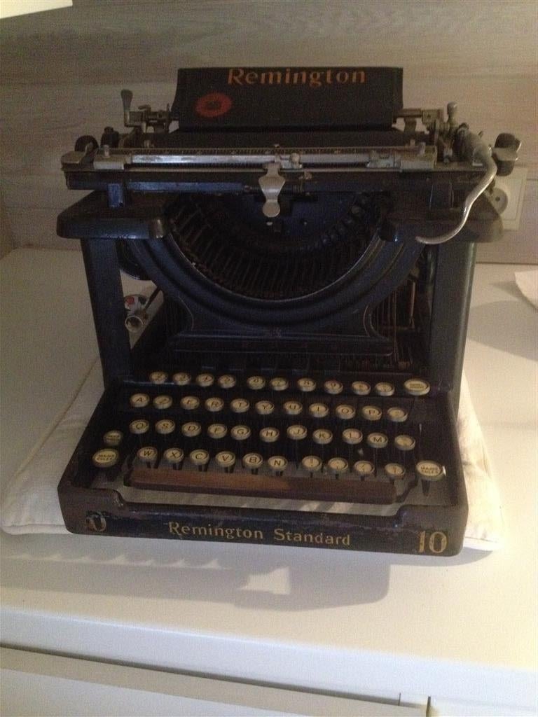 REMINGTON standard 10 schrijfmachine, Antiek en Kunst, Ophalen