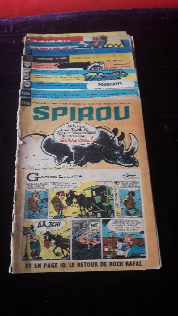 Vieux magazines Spirou, Série complète ou Série, Enlèvement ou Envoi, Utilisé