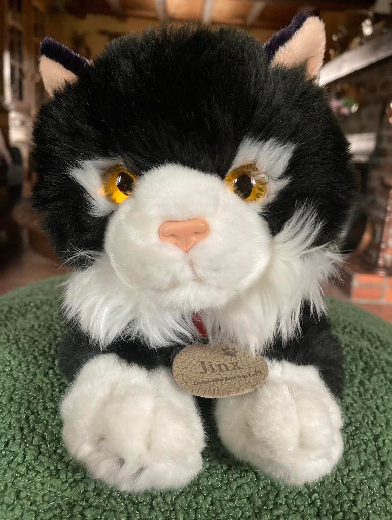Lieve poes Jinx met bollekes binnenin 30 cm., Ophalen of Verzenden, Zo goed als nieuw