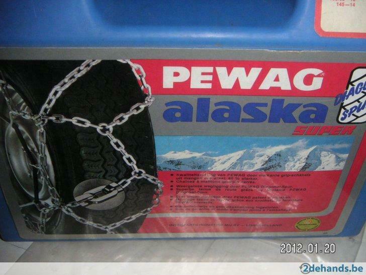 Sneeuwkettingen Pewag Alaska AL60S vr155/65-13;165/60-14 ea, Ophalen of Verzenden, Nieuw