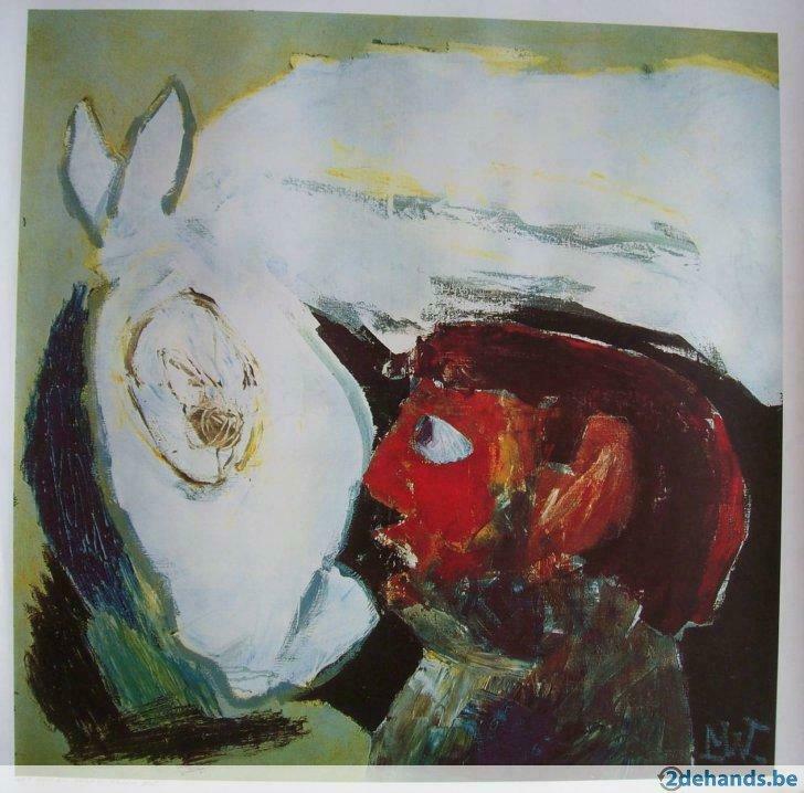 Avec l'homme et le cheval - Martin van Wordragen, Antiquités & Art, Enlèvement