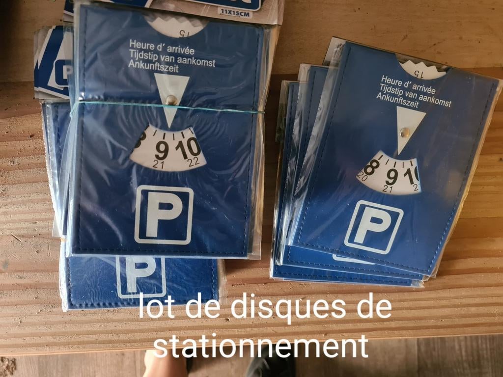 lot de disques de stationnement  neuf, Enlèvement ou Envoi