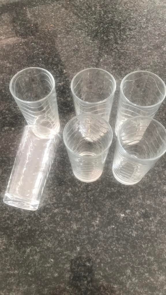 12 longdrinkglazen voor 1e, Enlèvement ou Envoi, Comme neuf