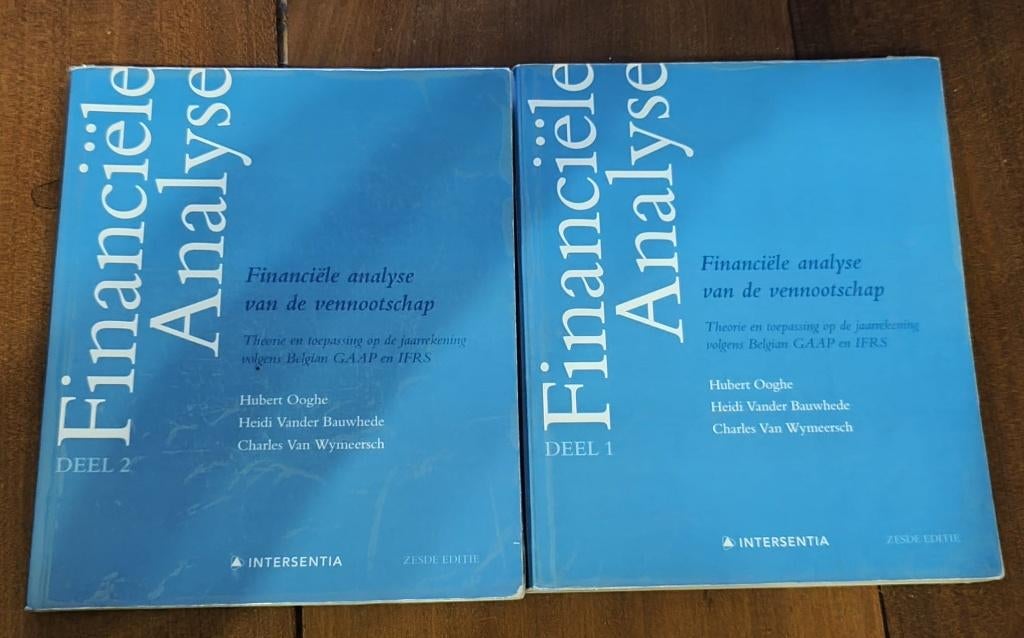 Financiële Analyse van de Onderneming Deel 1 & 2, Boeken, Ophalen of Verzenden