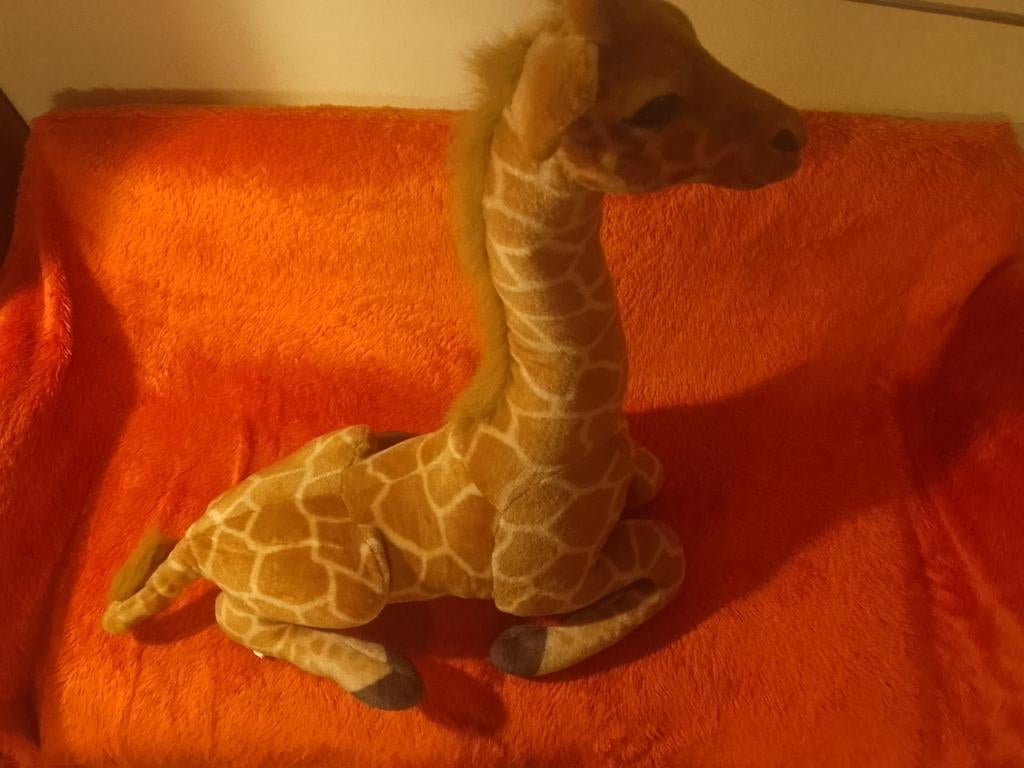 Knuffel Giraf 1m op 1m, Enlèvement, Utilisé
