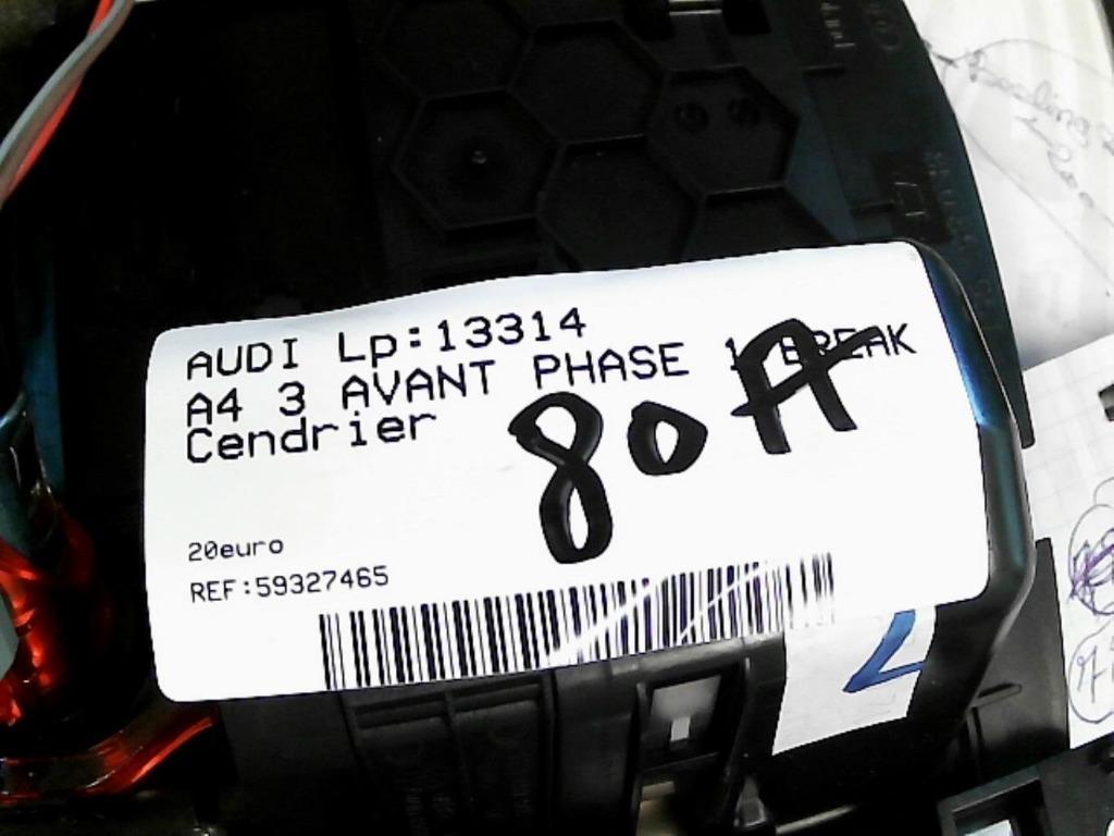 Cendrier Audi A4 3 8K 2008-2011 LP/13314 (80A), Enlèvement ou Envoi, Utilisé, Audi