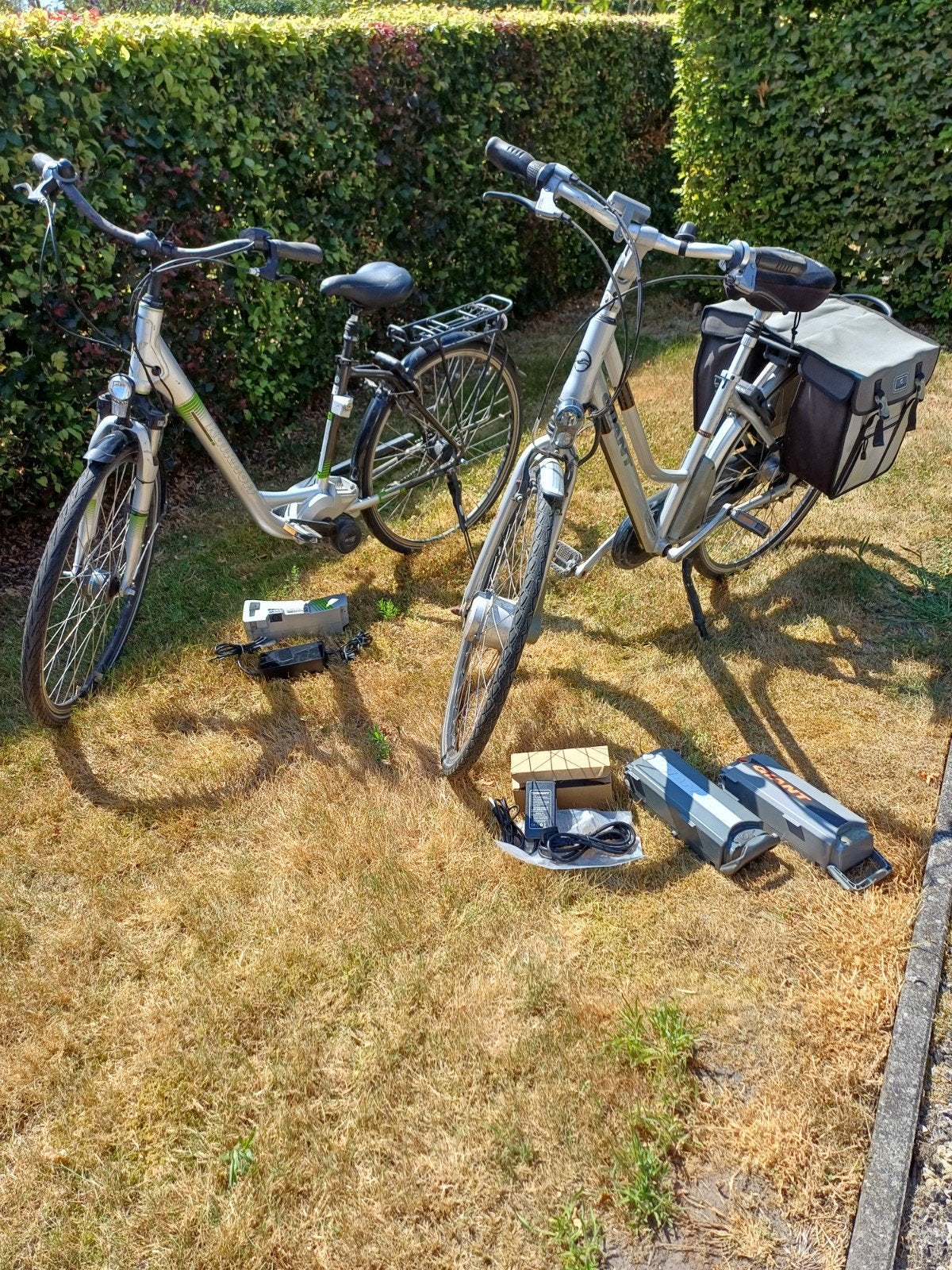 Kalkhoff en Giant samen te koop., Ophalen, Gebruikt, Giant