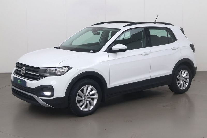 Volkswagen T-Cross TSI life 95, Autos, Euro 6, Entreprise, Noir, 5 places