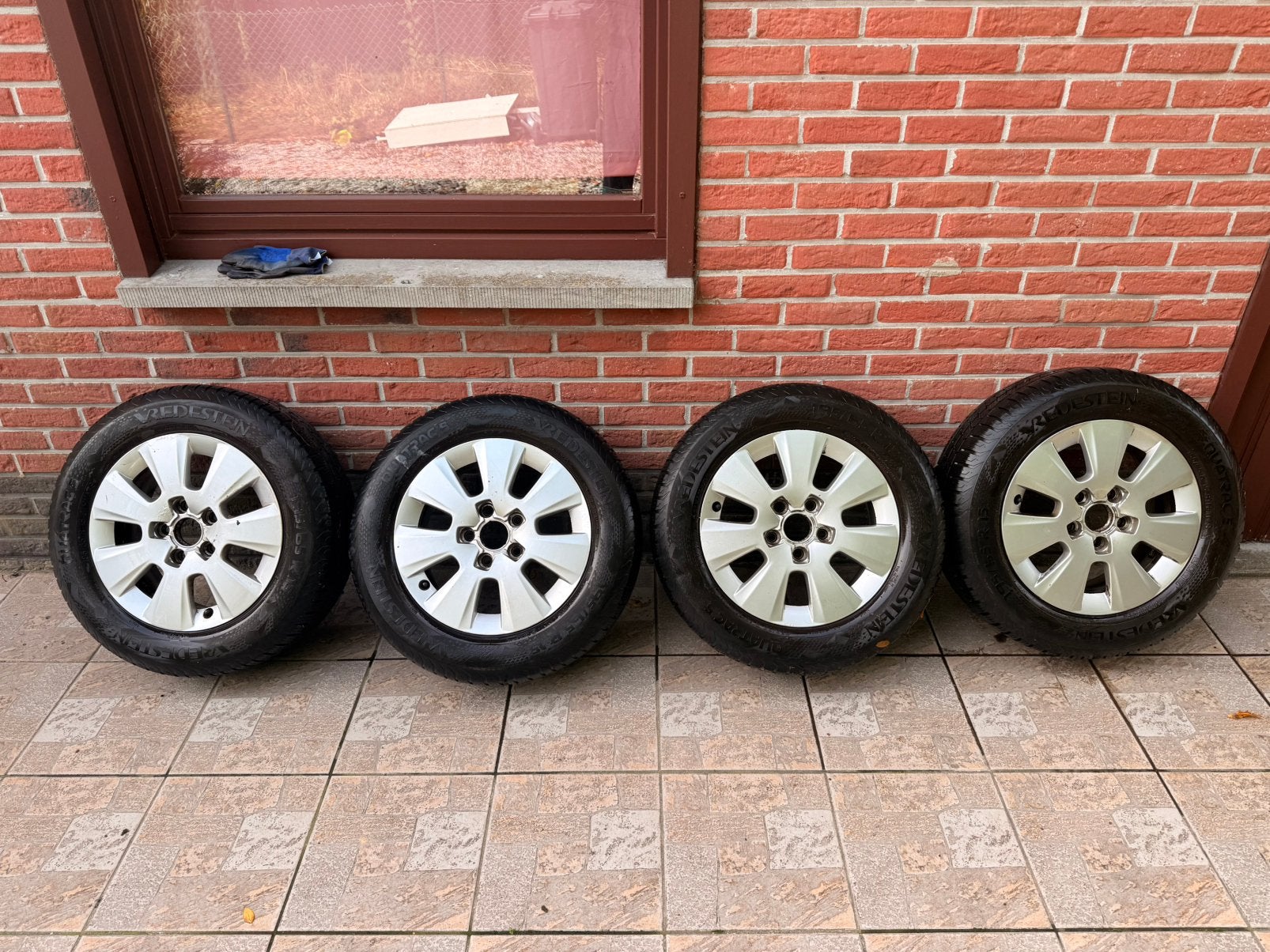 Kit hiver Audi 15p 5x112, 15 pouces, Pneus et Jantes, Pneus hiver, Véhicule de tourisme