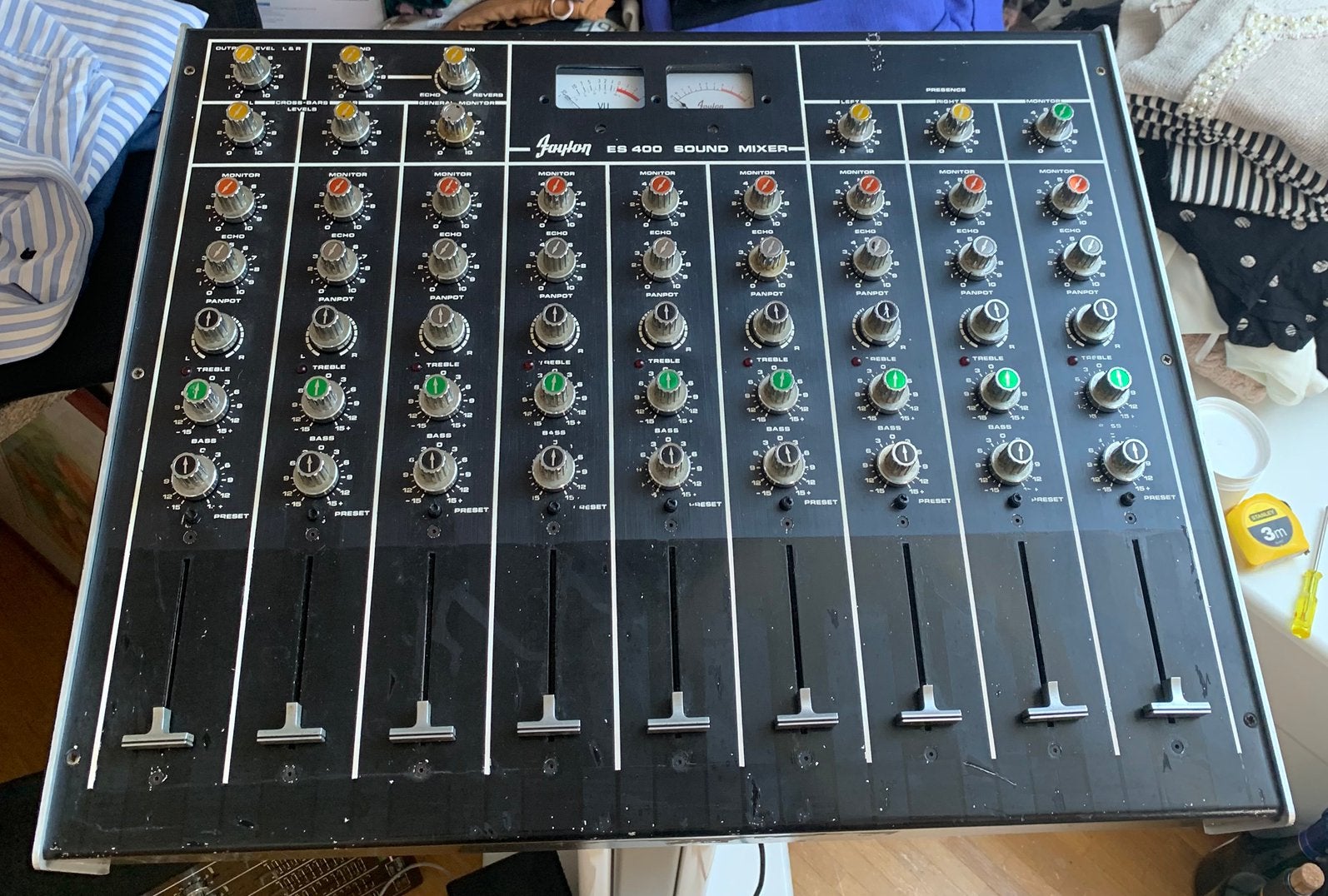 Faylon es400 vintage 70’s mixer, Enlèvement ou Envoi, Comme neuf