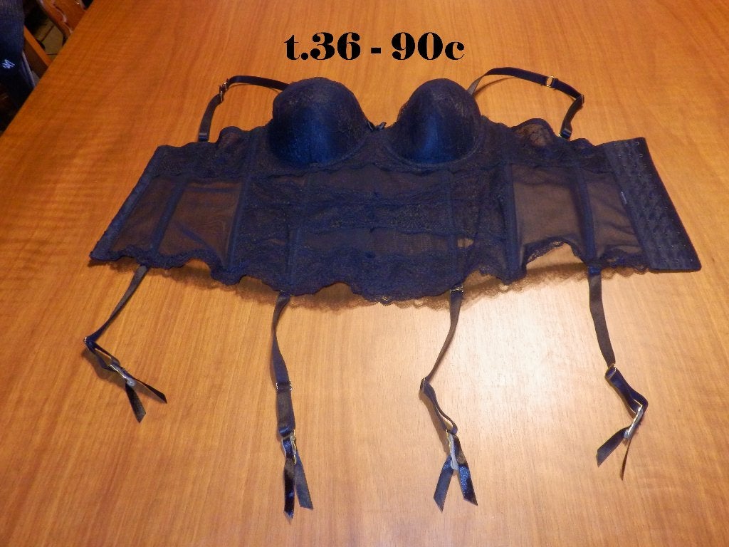 (3) -guépiére femme noir  t.36 - 90c, Vêtements | Femmes, Sous-vêtements & Lingerie, Enlèvement ou Envoi, Noir, Body ou Corset