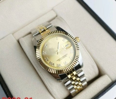 Montres de luxe Total de 24 types de montres pour hommes et, Autres marques, Enlèvement ou Envoi, Acier, Acier