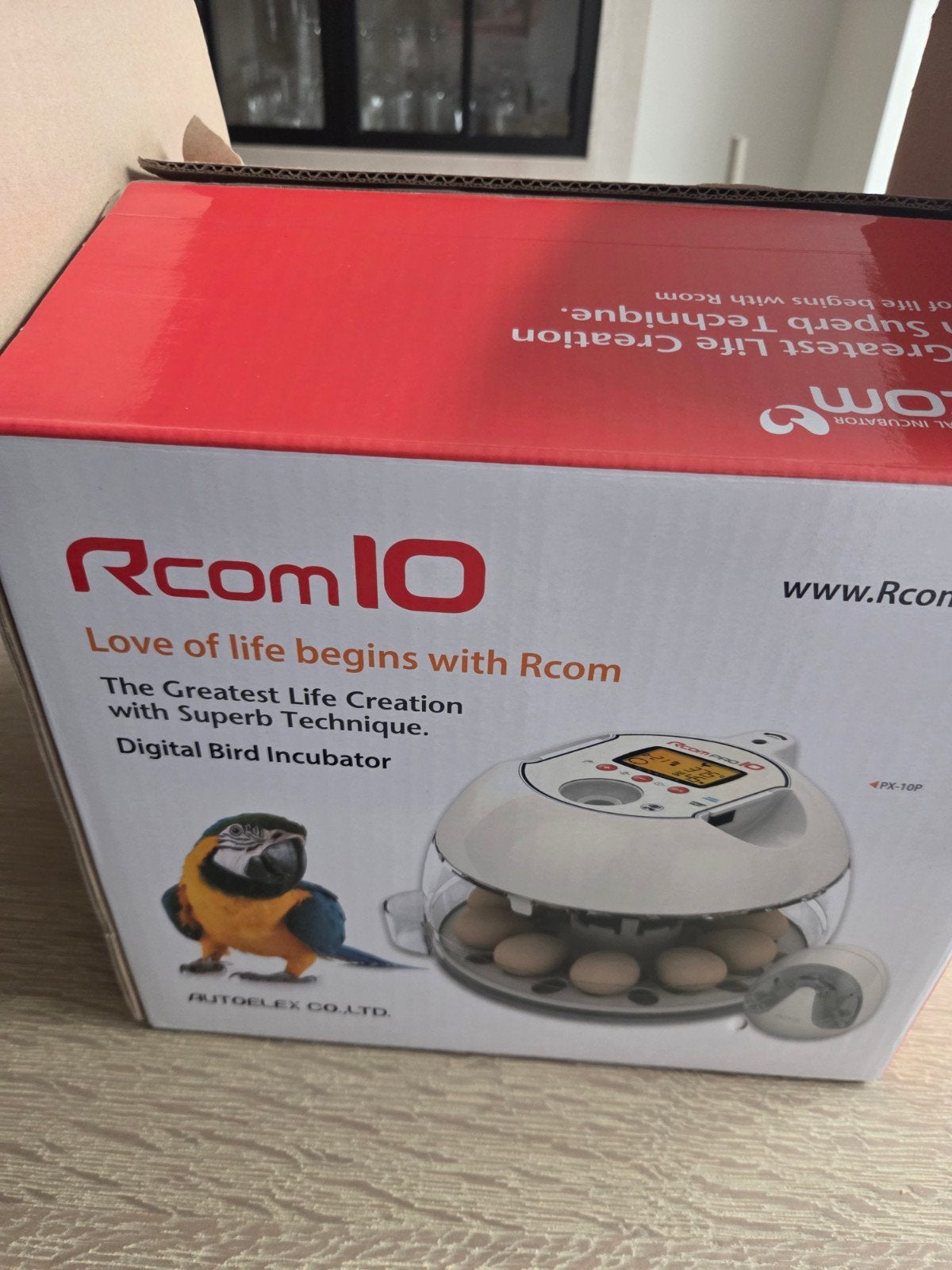 Broedmachine rcom 10 pro plus volautomatisch