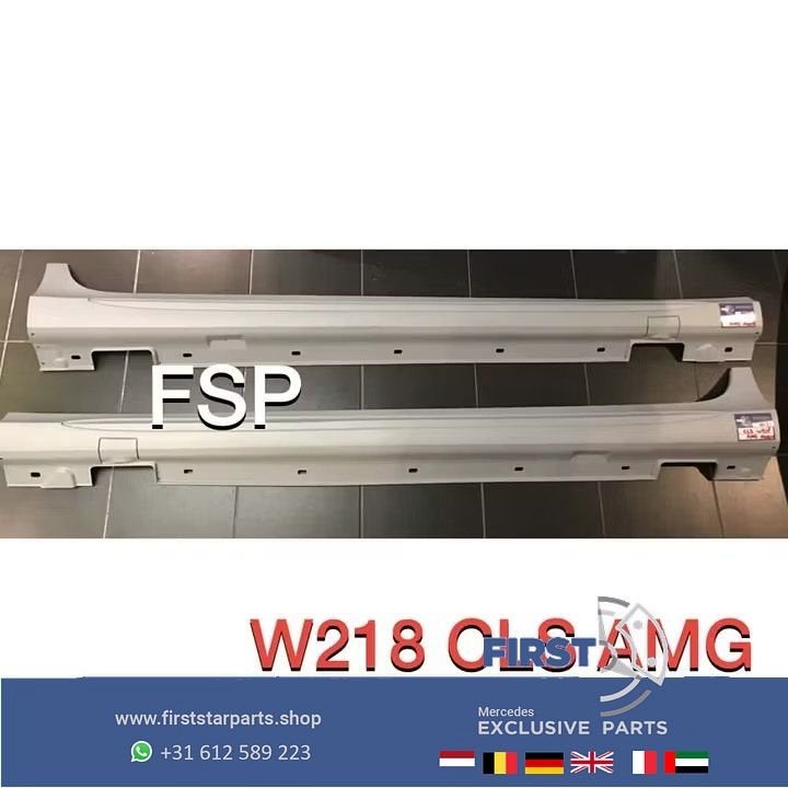 W218 X218 CLS AMG ZIJSKIRT LINKS RECHTS DORPEL LIJSTEN ORIGI, Utilisé, -, Gauche, -