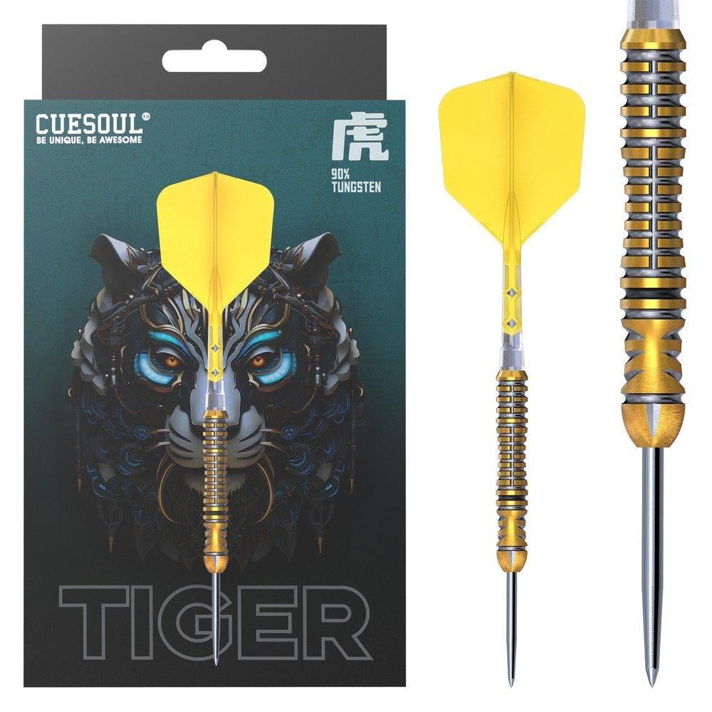 Cuesoul Zodiac Tiger 90% - Steel Tip Darts 23 GRAM, Ophalen of Verzenden, Nieuw, Pijlen