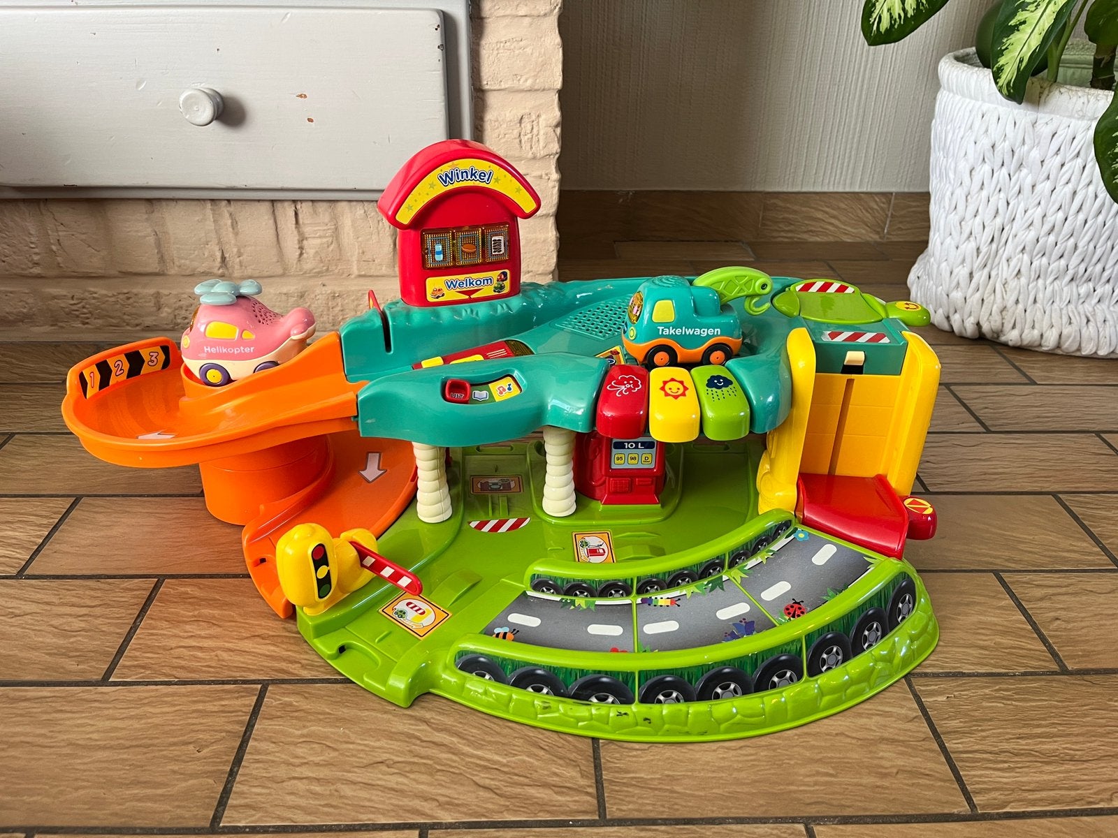 Vtech toet toet auto’s garage, Ophalen of Verzenden, Gebruikt