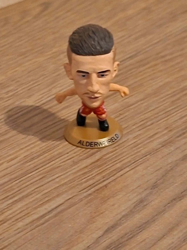 SoccerStarz voetbalfiguurtje / Toby Alderweireld, Ophalen of Verzenden, Zo goed als nieuw, Beeldje of Poppetje