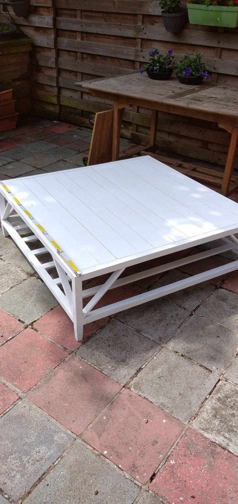 Tuintafel Flamant, Tuin en Terras, Ophalen, Gebruikt, Vierkant, Hout