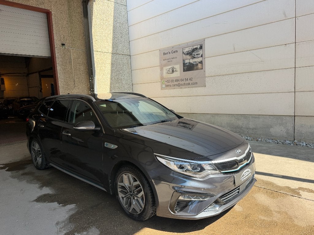 Kia Optima SW PHEV 2.0 GDi Btw.Aftrekbaar * GPS/Camera *, Cuir, Argent ou Gris, Achat, Euro 6