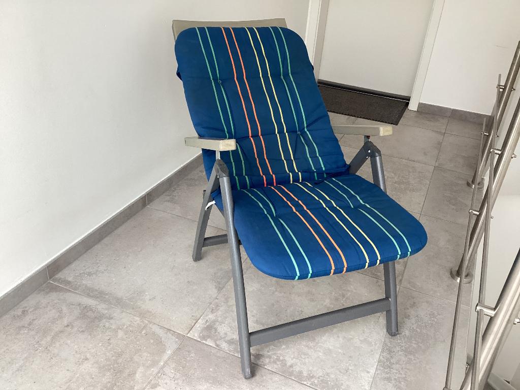 Fauteuil de jardin, Enlèvement, Utilisé, Autres matériaux, Ajustable