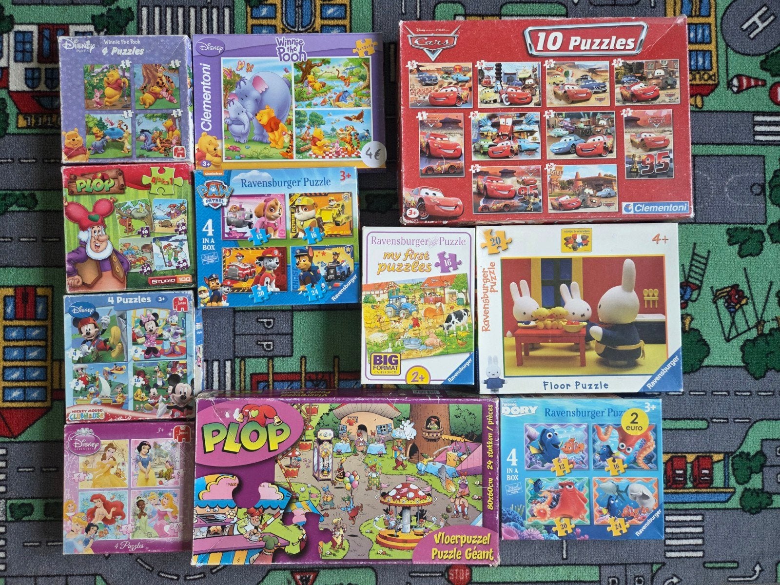 Puzzels 4-24 stukken, Ophalen of Verzenden